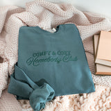 GRATI Collective_Comfy & Cozy Homebody Club - Embroidered Sweatshirt