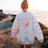 GRATI Collective_Self Love Cub Sweatshirt White