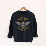 Motherhood And Strong Coffee Crewneck Sweatshirt