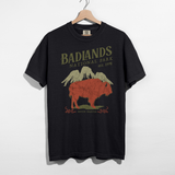 Badlands National Park Graphic Tee – Vintage South Dakota Bison Shirt