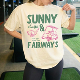 Sunny Fairways Graphic Tee