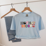 Mother Hood Graphic Tee – Trendy Mama Statement Shirt
