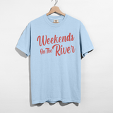 Weekends On The River Graphic Tee
