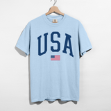 USA Varsity Graphic Tee – Classic Patriotic Shirt