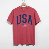 USA Varsity Graphic Tee – Classic Patriotic Shirt