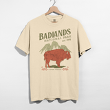 Badlands National Park Graphic Tee – Vintage South Dakota Bison Shirt