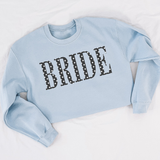 BRIDE Polka Dot Crewneck Sweatshirt | Bridal Shower & Engagement Gift | Hey Jude Graphic Tees