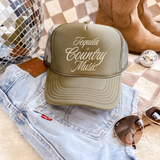 Tequila & Country Music Trucker Hat