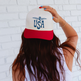 USA Eagle Trucker Hat